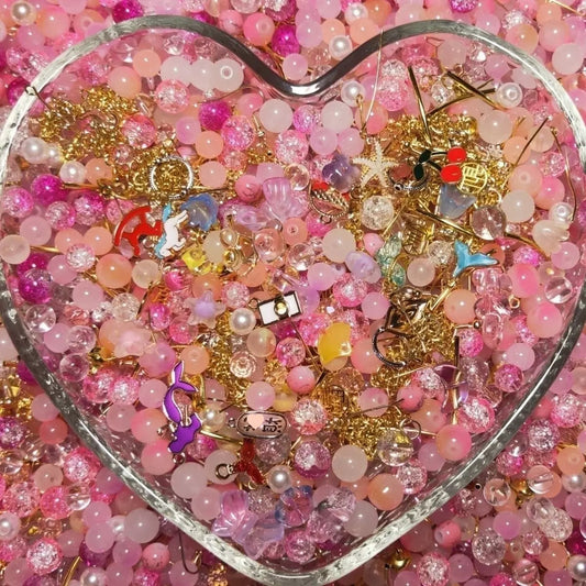 DIY Glass Beads Lucky Bags - Open in Live