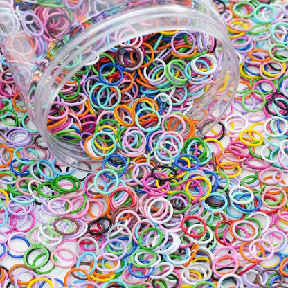 DIY  phone chain single circle jump circle macaron color