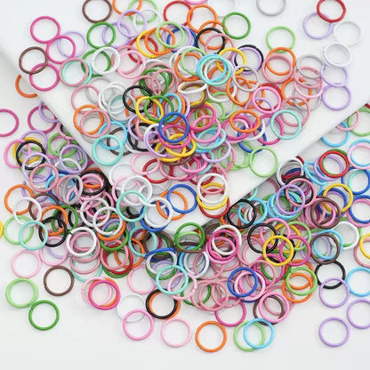 DIY  phone chain single circle jump circle macaron color