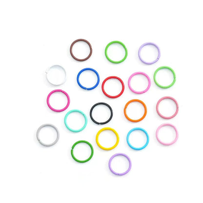 DIY  phone chain single circle jump circle macaron color